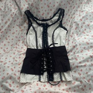 final price tripp nyc corseted tank top